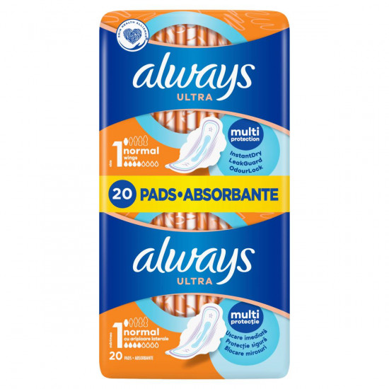 ALWAYS EGÉSZSÉGÜGYI BETÉT ULTRA NORMAL(1-ES MÉRET) 20DB