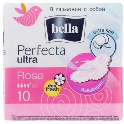 BELLA EGÉSZSÉGÜGYI BETÉT PERFECTA ULTRA ROSE 10DB