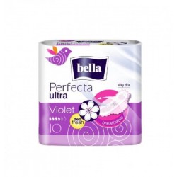 BELLA EGÉSZSÉGÜGYI BETÉT PERFECTA VIOLET 10DB