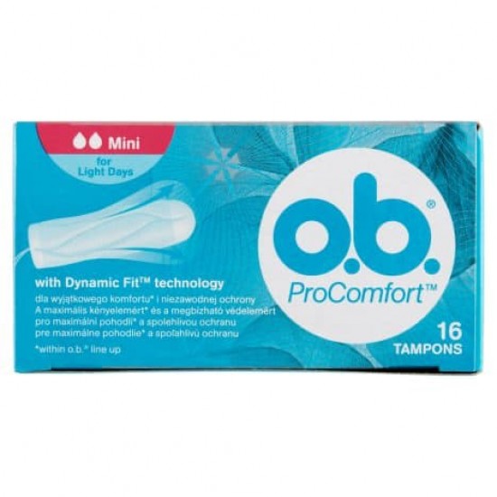 OB PROCOMFORT TAMPON MINI 16DB