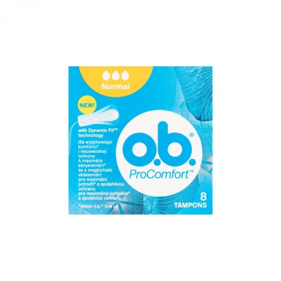 OB PROCOMFORT TAMPON NORMAL 8DB
