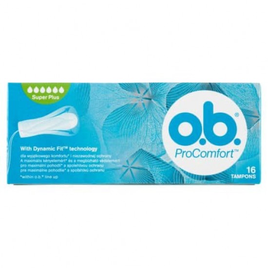 OB PROCOMFORT TAMPON SUPER PLUS 16DB