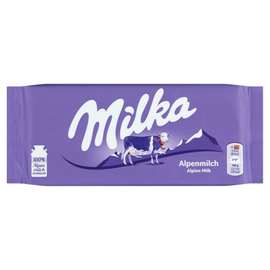 MILKA ALPESI TEJCSOKI 90G