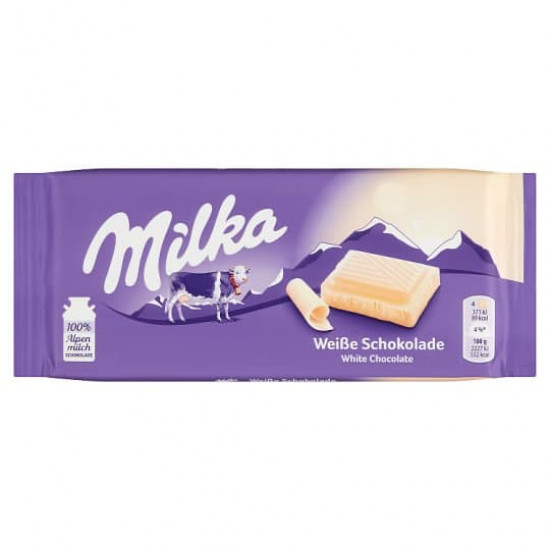 MILKA FEHÉR CSOKOLÁDÉ 90G MILKA FEHÉR CSOKOLÁDÉ 90G
