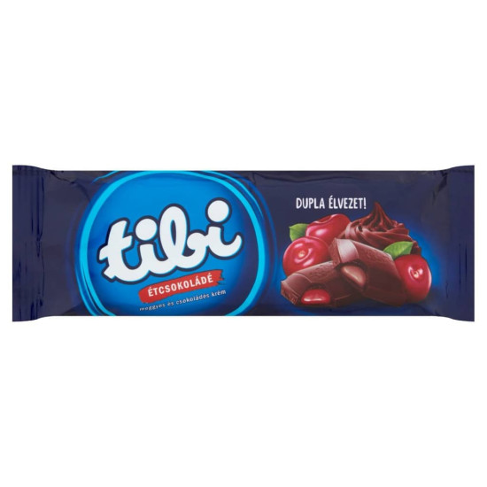 TIBI MEGGYES-CSOKOLÁDÉ KRÉMES ÉTCSOKI 90G