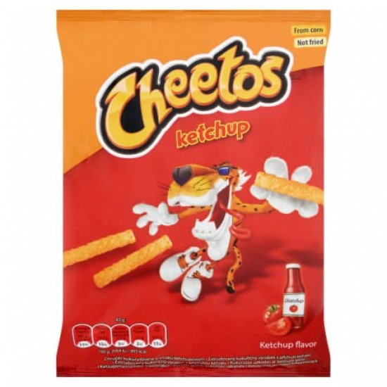 CHEETOS CHIPS KETCUP 43G CHEETOS CHIPS KETCUP 43G