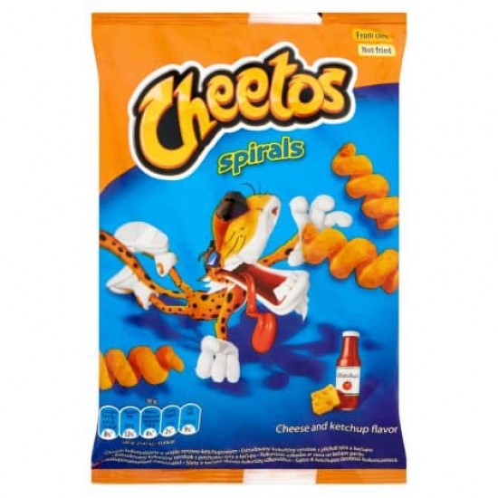 CHEETOS CHIPS SPIRAL SAJTOS&KETCHUP 30G CHEETOS CHIPS SPIRAL SAJTOS&KETCHUP 30G
