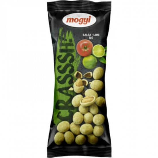 MOGYI CRASSS FÖLDIMOGYORÓ TÉSZTABUNDÁBA SALSA-LIME 60G MOGYI CRASSS FÖLDIMOGYORÓ TÉSZTABUNDÁBA SALSA-LIME 60G