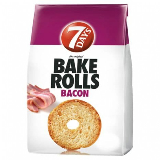 7DAYS BAKE ROLLS BRAN BACON 80G 7DAYS BAKE ROLLS BRAN BACON 80G