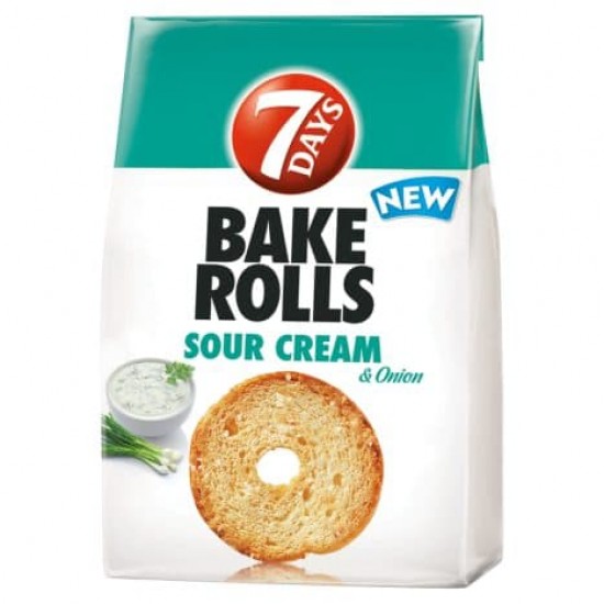 7DAYS BAKE ROLLS BRAN HAGYMÁS-TEJFÖLÖS 80G 7DAYS BAKE ROLLS BRAN HAGYMÁS-TEJFÖLÖS 80G