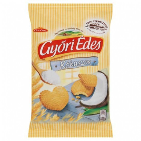 GYŐRI ÉDES KEKSZ KÓKUSZOS 150G GYŐRI ÉDES KEKSZ KÓKUSZOS 150G