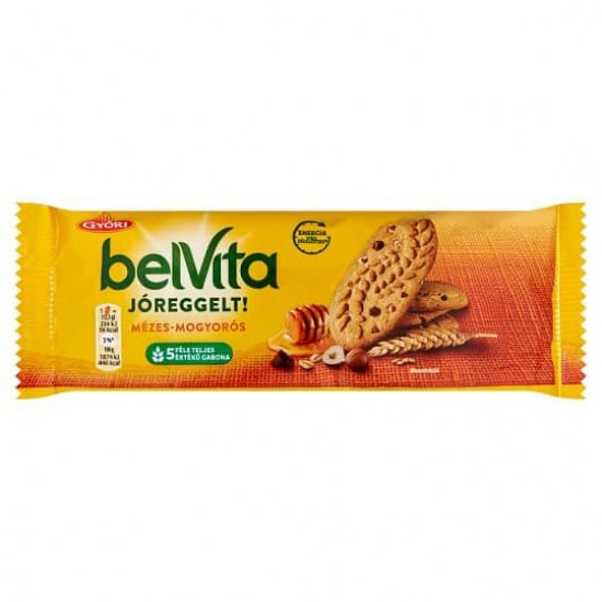 BELVITA JÓ REGGELT MÉZ-TÖRÖKMOGYORÓ 50G