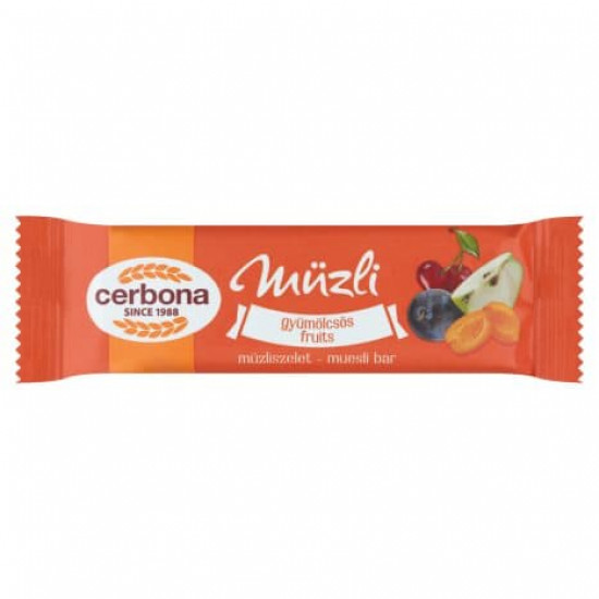 CERBONA MŰZLISZELET GYÜMÖLCSÖS 20G