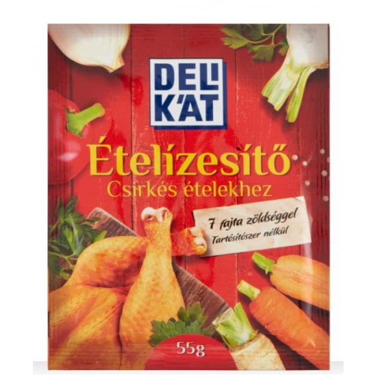 DELIKÁT ÉTELÍZESÍTŐ CSIRKÉS ÉTELEKHEZ 55G