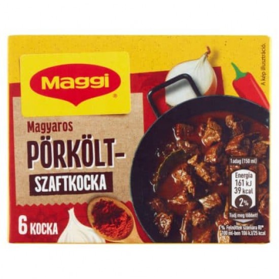 MAGGI PÖRKÖLTSZAFT KOCKA 60G MAGGI PÖRKÖLTSZAFT KOCKA 60G