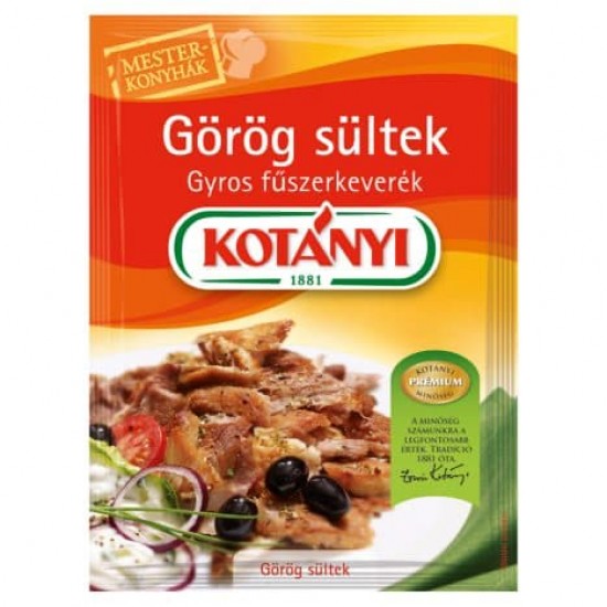 KOTÁNYI FŰSZERKEVERÉK GÖRÖG SÜLTEK GYROS 35G