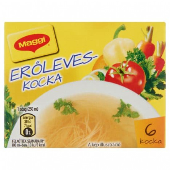 MAGGI ERŐLEVES KOCKA 60G