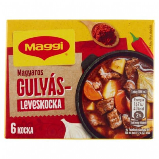 MAGGI GULYÁSLEVES KOCKA 60G