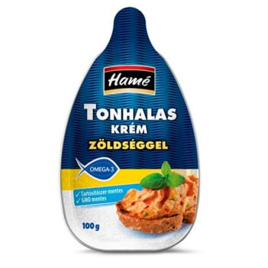 HAMÉ TONHALAS KRÉM ZÖLDSÉGGEL 100G HAMÉ TONHALAS KRÉM ZÖLDSÉGGEL 100G