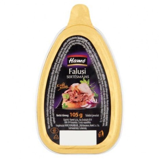 HAMÉ FALUSI SERTÉSMÁJAS 105G