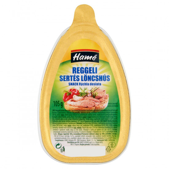 HAMÉ REGGELI SERTÉS LÖNCSHÚS 105G