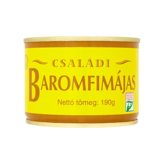 SZEGEDI BAROMFIMÁJKRÉM CSALÁDI TÉPŐZÁRAS 190G