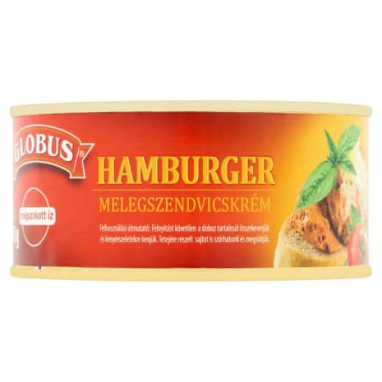 GLOBUS MELEGSZENDVICSKRÉM HAMBURGER 290G GLOBUS MELEGSZENDVICSKRÉM HAMBURGER 290G