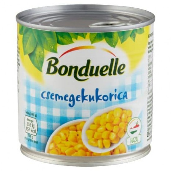 BONDUELLE CSEMEGE KUKORICA MORZSOLT 440G BONDUELLE CSEMEGE KUKORICA MORZSOLT 440G