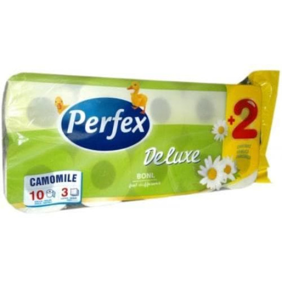 PERFEX TOALETTPAPÍR KAMILLA 3RÉTEG 10TEKERCS