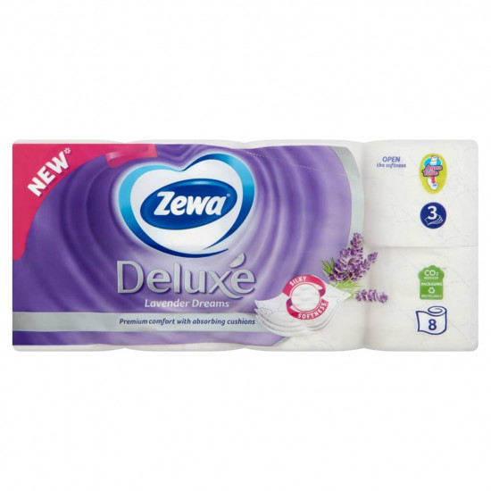 ZEWA TOALETTPAPÍR LAVENDER 3RÉTEG 8TEKERCS