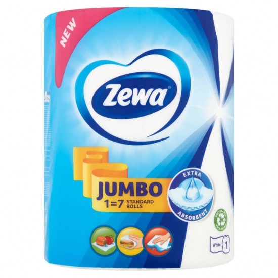 ZEWA KONYHAI PAPÍRTÖRLŐ JUMBO 2RÉTEGŰ WHITE 325LAP