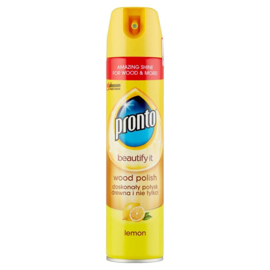 PRONTO AEROSOL BÚTORÁPOLÓ LEMON 250ML