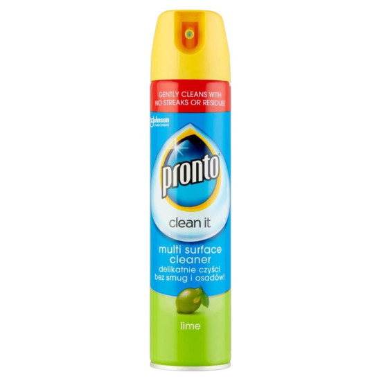 PRONTO AEROSOL BÚTORÁPOLÓ LIME 250ML