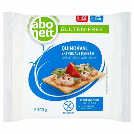 ABONETT GLUTÉNMENTES EXTRUDÁLT KENYÉR QUINOÁVAL 100 G