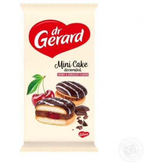 DR GERARD MINI CAKE TORTÁCSKA MEGGYES-CSOKIS KRÉMMEL 165G DR GERARD MINI CAKE TORTÁCSKA MEGGYES-CSOKIS KRÉMMEL 165G