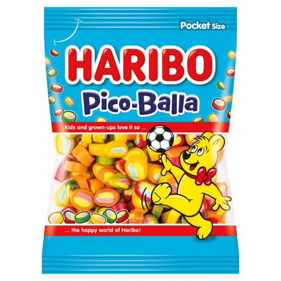HARIBO PICO-BALLA GYÜMÖLCSÍZŰ GUMICUKOR 85G