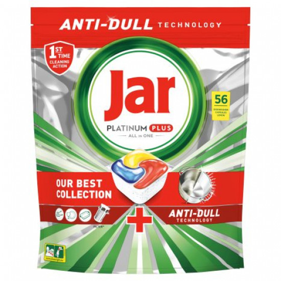 JAR PLATINUM PLUS LEMON ALL IN ONE MOSOGATÓKAPSZULA 54 DB