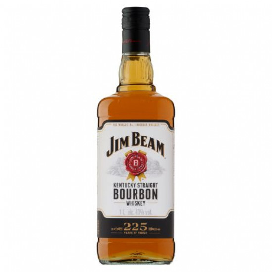 JIM BEAM BOURBON WHISKEY 40% 1 L