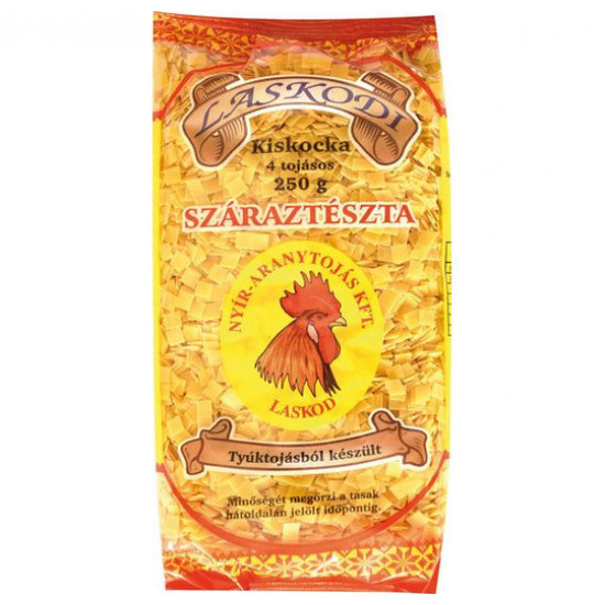 LASKODI KISKOCKA 4 TOJÁSOS SZÁRAZTÉSZTA 250G