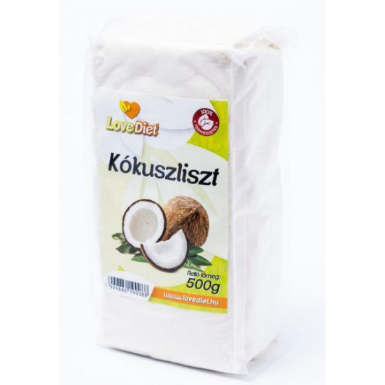 LOVE DIET KÓKUSZLISZT 500 G 