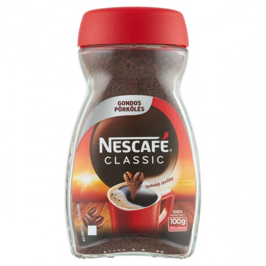 NESCAFÉ CLASSIC INSTANT KÁVÉ 100G 