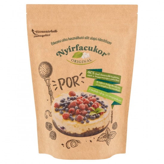 NYÍRFACUKOR ORIGINAL XILIT ALAPÚ ÉDESÍTŐSZER POR 200G
