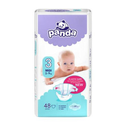 PANDA PELENKA 3-AS MÉRET (5KG-9KG) 48DB