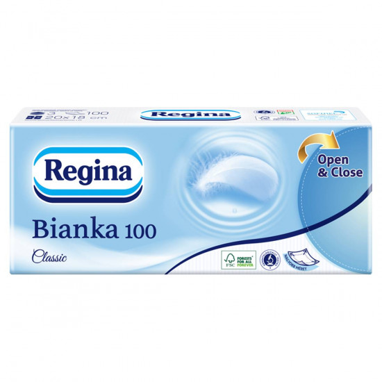 REGINA CLASSIC PAPÍR ZSEBKENDŐ 3 RÉTEGŰ 90 DB
