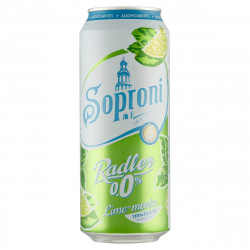 SOPRONI RADLER LIME-MENTÁS ALKOHOLMENTES SÖRITAL 0,5 L 