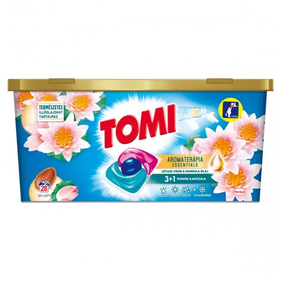 TOMI 3+1 POWER KAPSZULA LÓTUSZ VIRÁG&MANDULA OLAJ 22DB