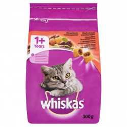 WHISKAS SZÁRAZ ÁLLATELEDEL MARHA-RÉPA 300G